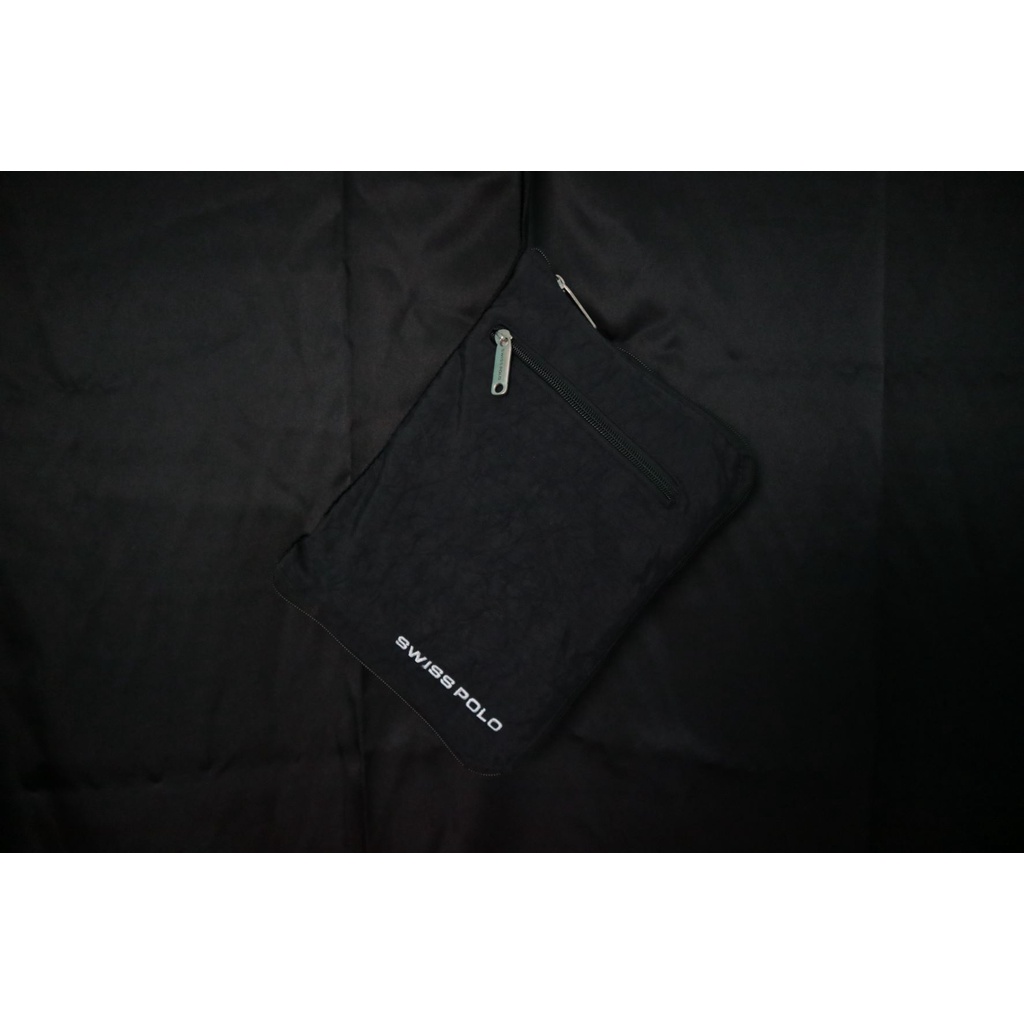 Tas Sport Hitam  Swiss Polo