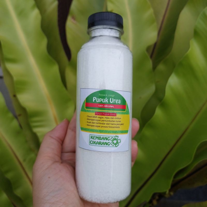 PUPUK UREA KEMASAN BOTOL REPACK 200gr penyubur tanaman