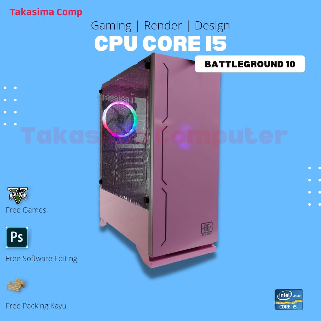 Jual pc gaming core i3 10105f cpu gen 10 cpu gaming Shopee Indonesia
