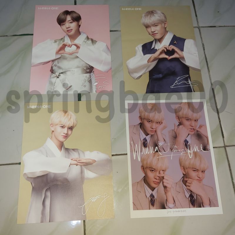 

Postcard Park Jihoon Park Woojin Bae Jinyoung Wanna One