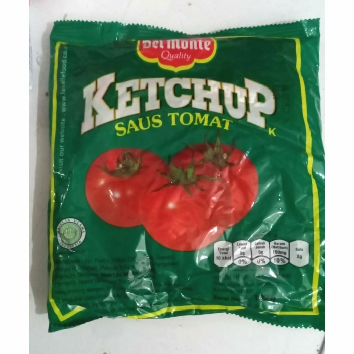 

SAUS TOMAT DELMONTE SACHET isi 24 pcs (ketchup, tomato sauce)