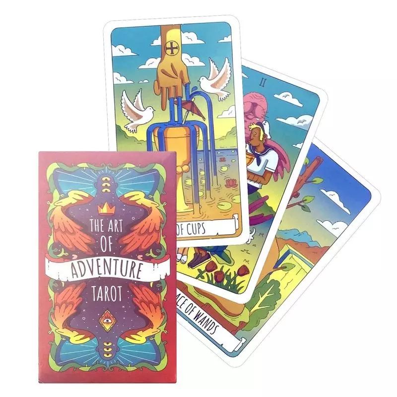 Art of Adventure Tarot 12x7cm include guide paper