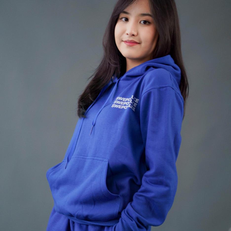 Best--SWEATERPOLOSID x BTR — Hoodie Jumper Swepo Alice (Sablon dada kiri) Size M-XXL