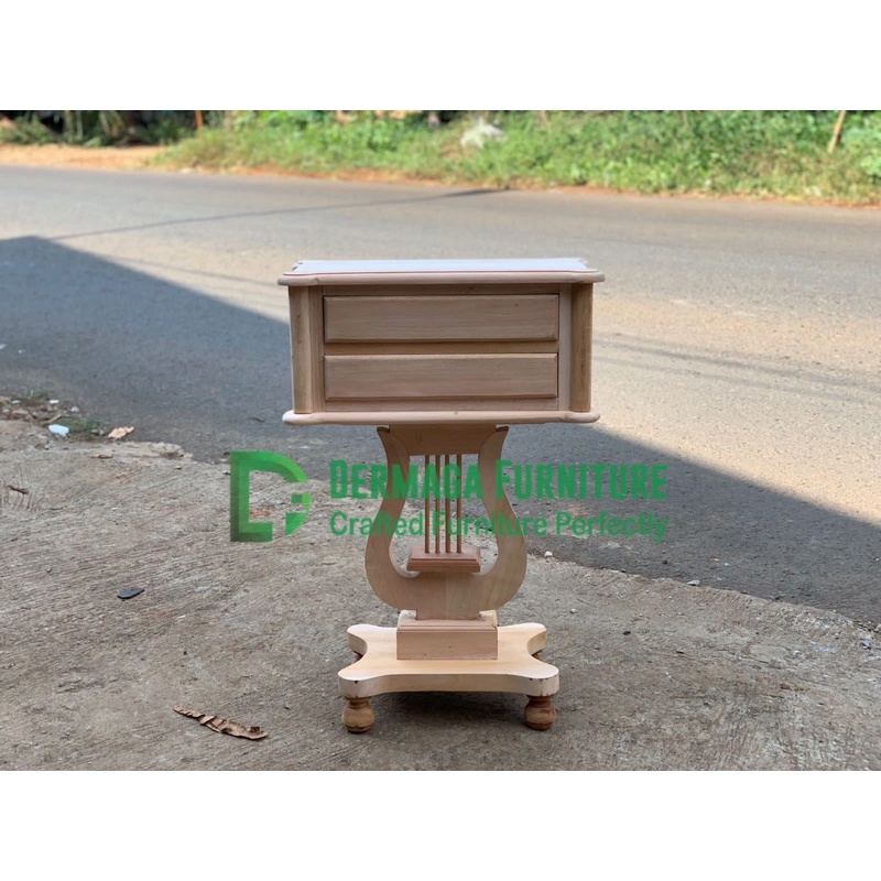 NAKAS BIOLA LACI KAYU MAHONI NAKAS INTERIOR KAMAR NAKAS DEKORASI PELAMINAN