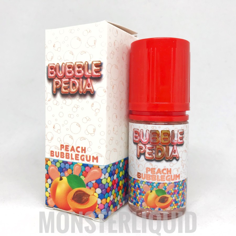 PODS FRIENDLY BUBBLE PEDIA PEACH BUBBLEGUM 15MG 30ML