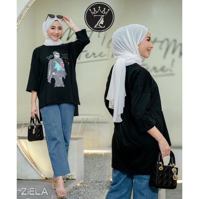 ATASAN WANITA//KAOS OVERSIZE//BAHAN COMBAD 24's//LD 125-130 CM