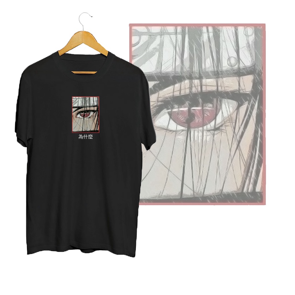 KAOS OVERSIZE MATA ITACHI T-SHIRT