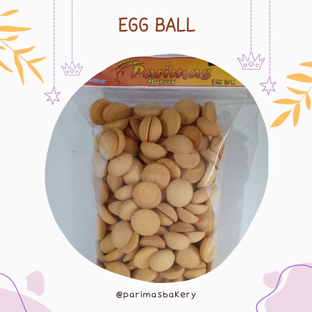 

KUE KERING EGG BALL