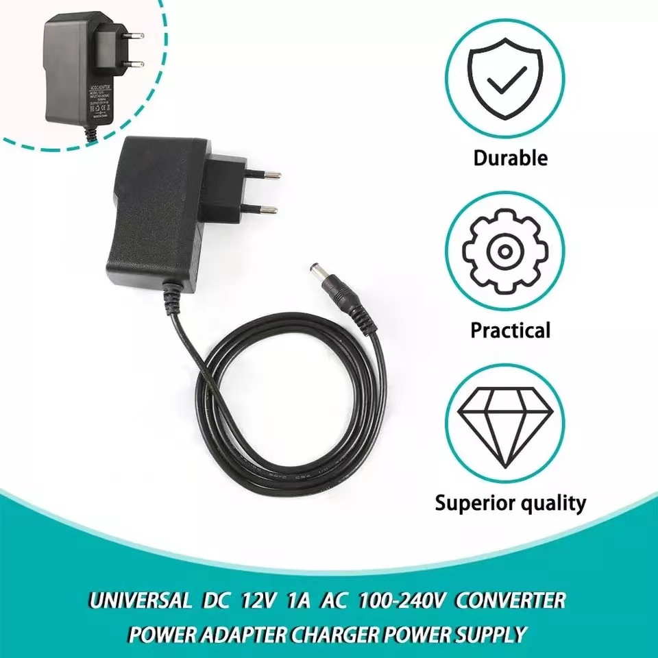 Adaptor 12V 1A Power Adaptor 12V 1A Power Supply