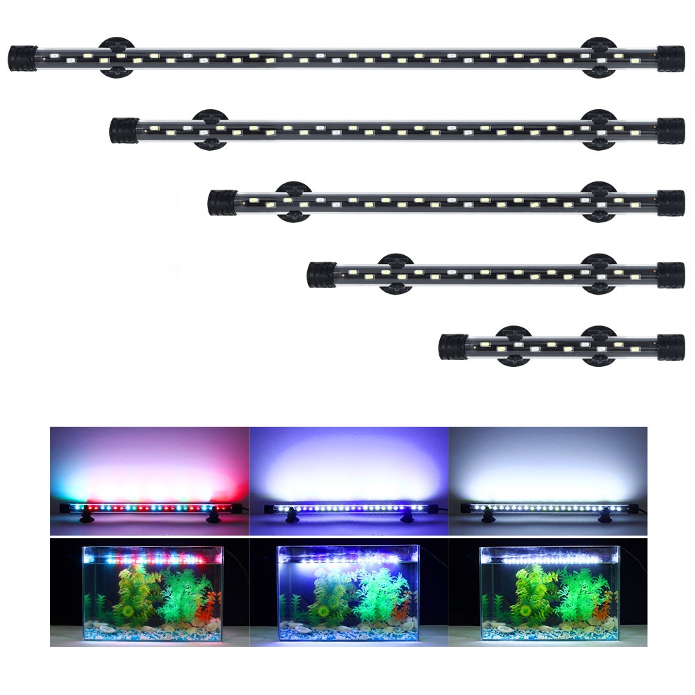 LAMPU AQUARIUM LED 20/30/40/50/60/80cm Rosston(MURMER)