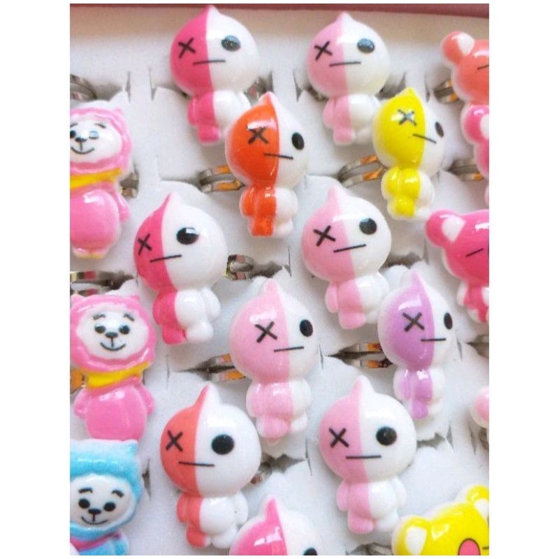 CLC03 Cincin Logam/besi Anak Bt21 1pc