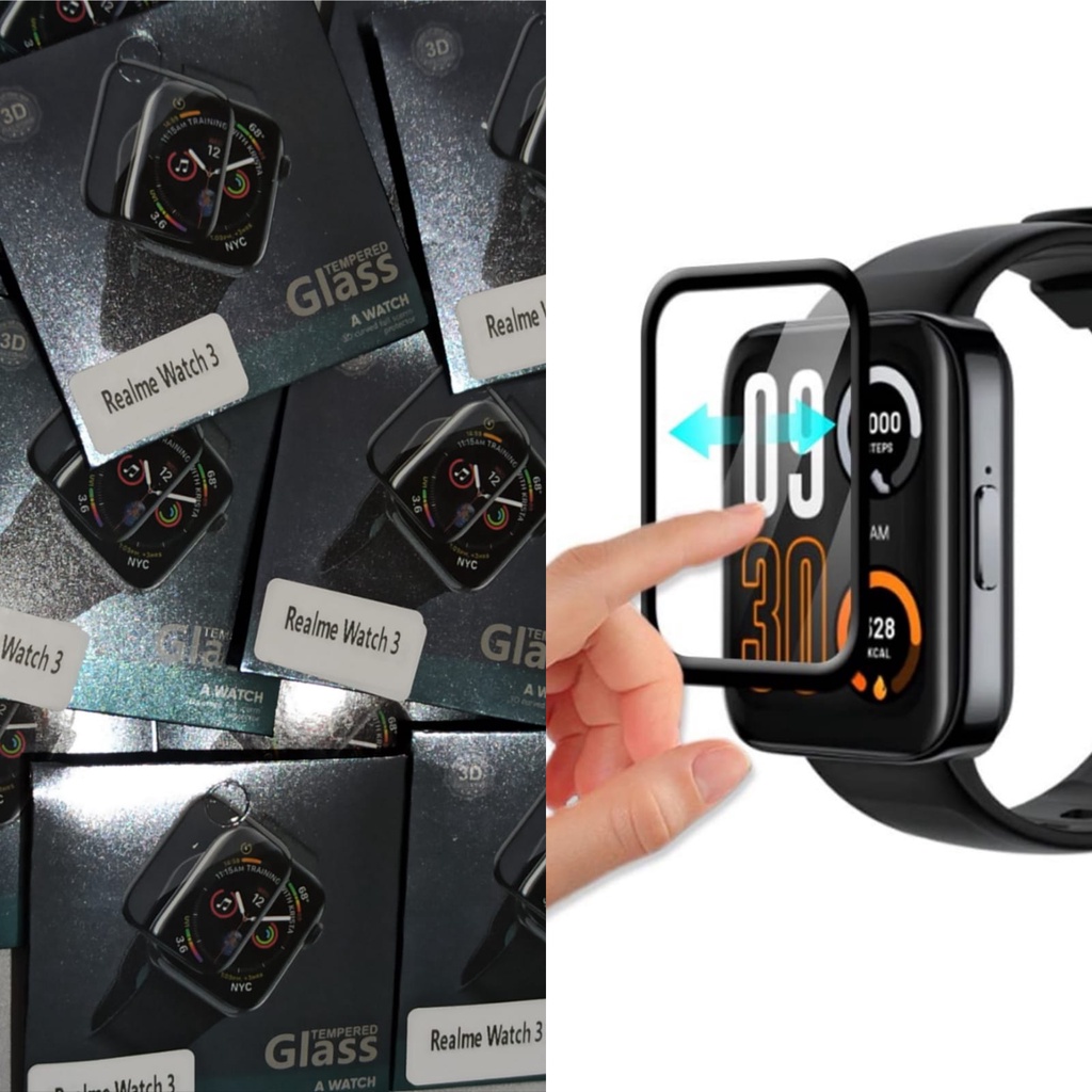 Anti Gores REALME WATCH 3 Screen Protector Pelindung Layar HYDROGEL