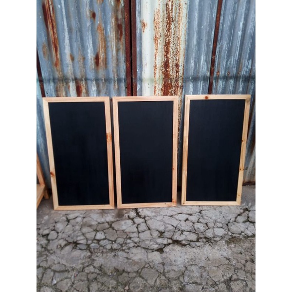 

papan menu, papan tulis dinding 80x40