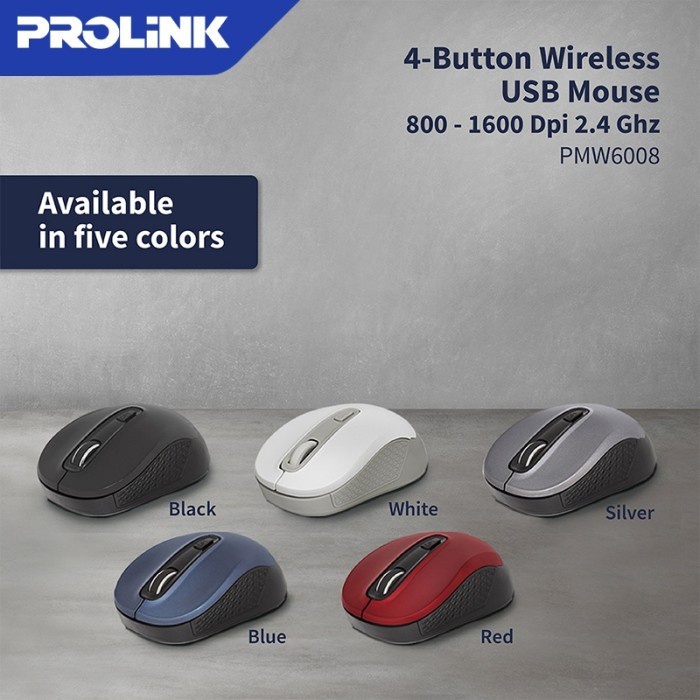 Mouse Wireless PROLINK PMW6008