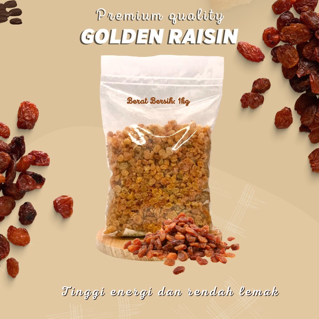 

Kismis Golden Raisin 1 kg
