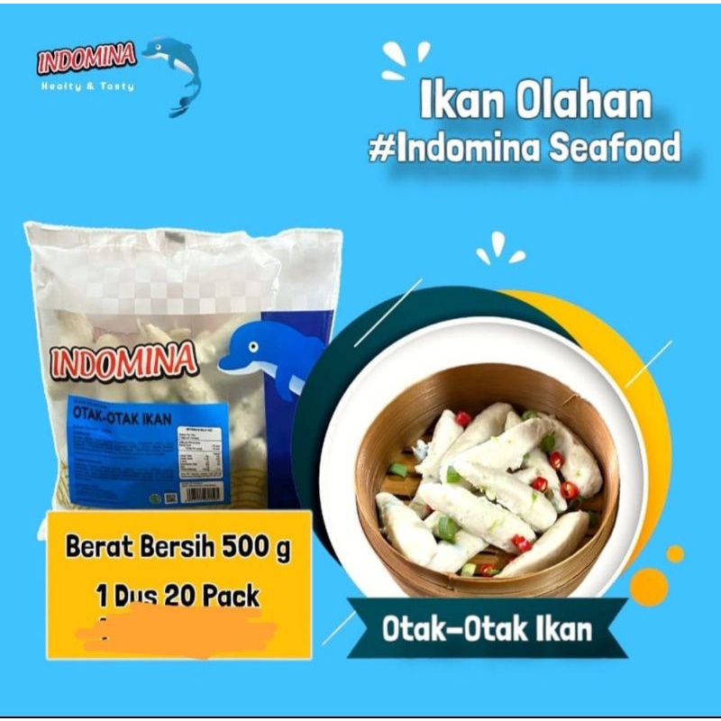 

Indomina Otak - Otak ikan 500gr