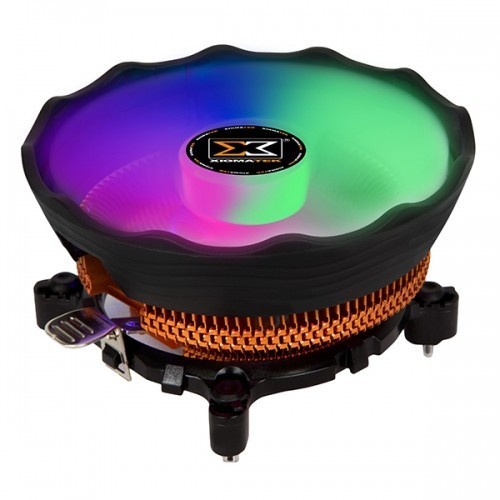 HSF Apache Plus Xagatex Fan Processor RGB CPU Cooller Heatsink Untuk Intel &amp; AMD ( LGA 775,1151, 1155, 1156, 1366, 1200 ) ( AMD FM2, FM1, AM2+, AM2, AM3+, AM3, AM4 )