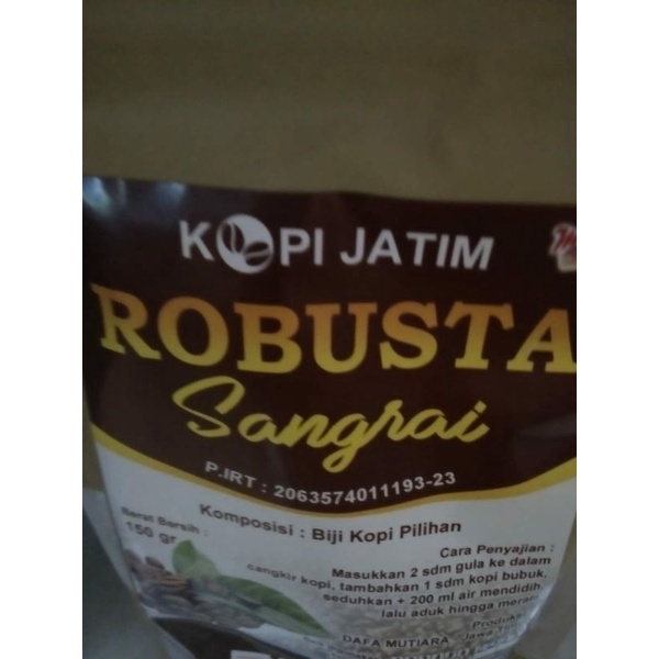 

Kopi Robusta bubuk