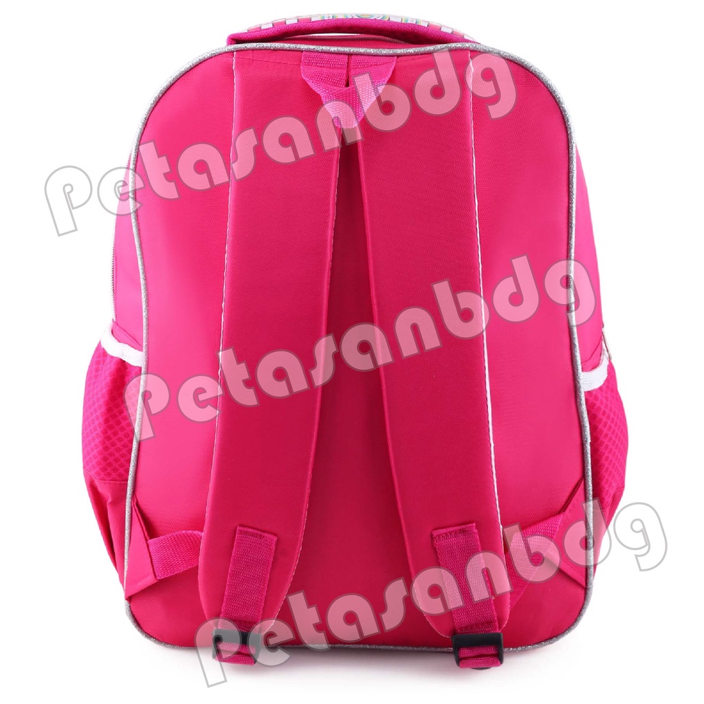 PTS - Tas Usap Ransel Sekolah Anak Perempuan Karakter Lol Surprise GLITTER - Ransel Model Usap / Swipe Glitter + FREE LUNCHBOX UKURAN SD - Ransel Model Usap 15 inch / Tas Usap Ransel Sekolah Anak Sd Sequin / Ransel Punggung Tas Berubah Warna / Gambar