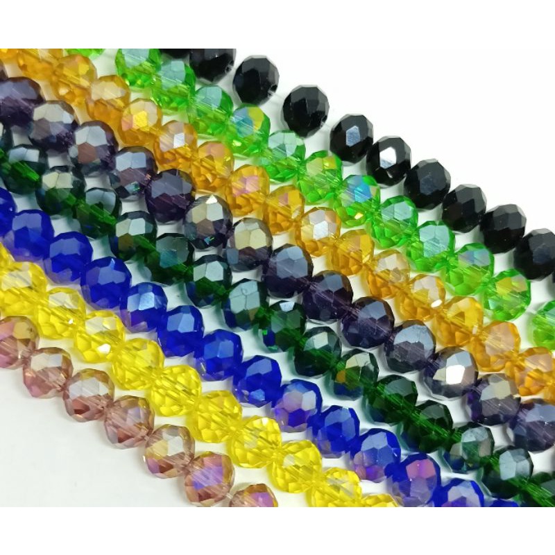 mote kristal ceko 6mm ( per ikat ) Rp8000