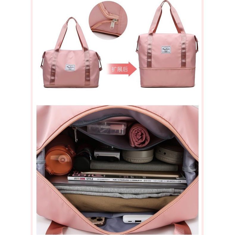 CiciBrand - Travel bag original import Waterproof tas baju unisex pria / wanita tas baju import