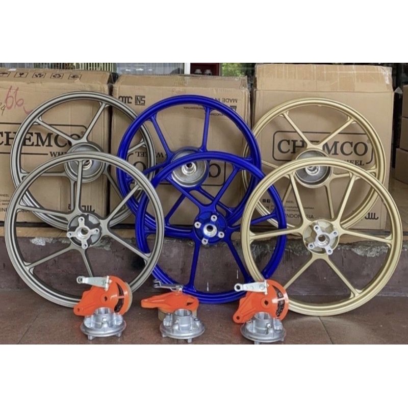 Velg Pelek Racing BRT CHEMCO Yamaha Jupiter Z Vega Fiz R Tiger Cb Herex Rxking