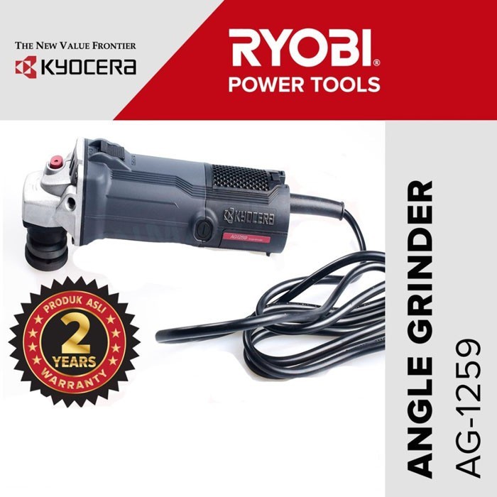 Kyocera Mesin Gerinda Gurinda 1010W Angle Grinder High Power AG1259