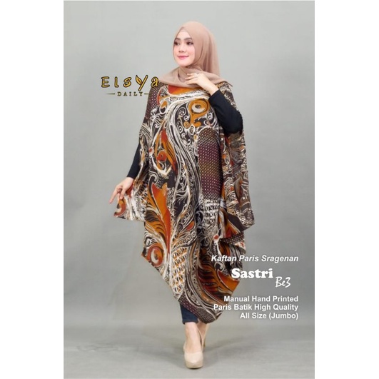 KAFTAN BATIK PARIS SRAGENAN // BATIK SOLO KATUN BY ELSYA SOLO