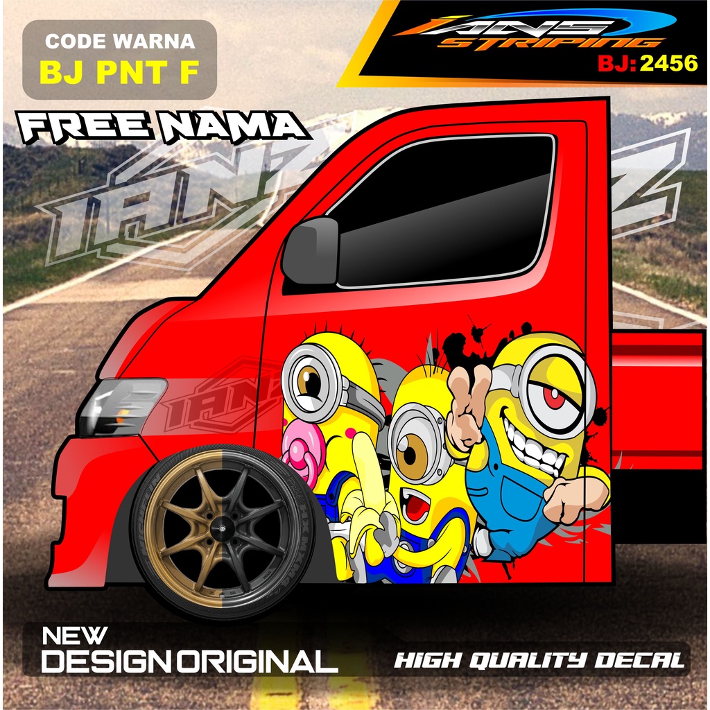 DECAL STICKER PINTU PICK UP GRANMAX / DECAL STIKER PINTU MOBIL CARRY L300 / STIKER PINTU PICK UP / STIKER MOBIL