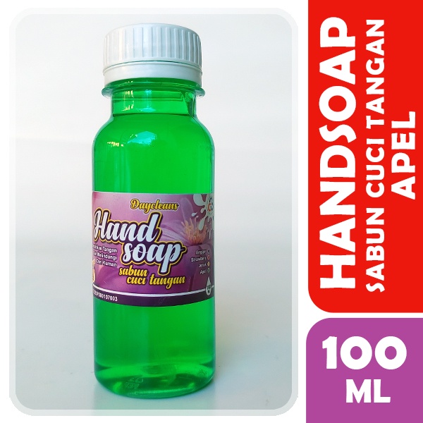 Contoh Produk Handsoap 100ml Hand wash atau Sabun Cuci Tangan Cair aroma buah-buahan