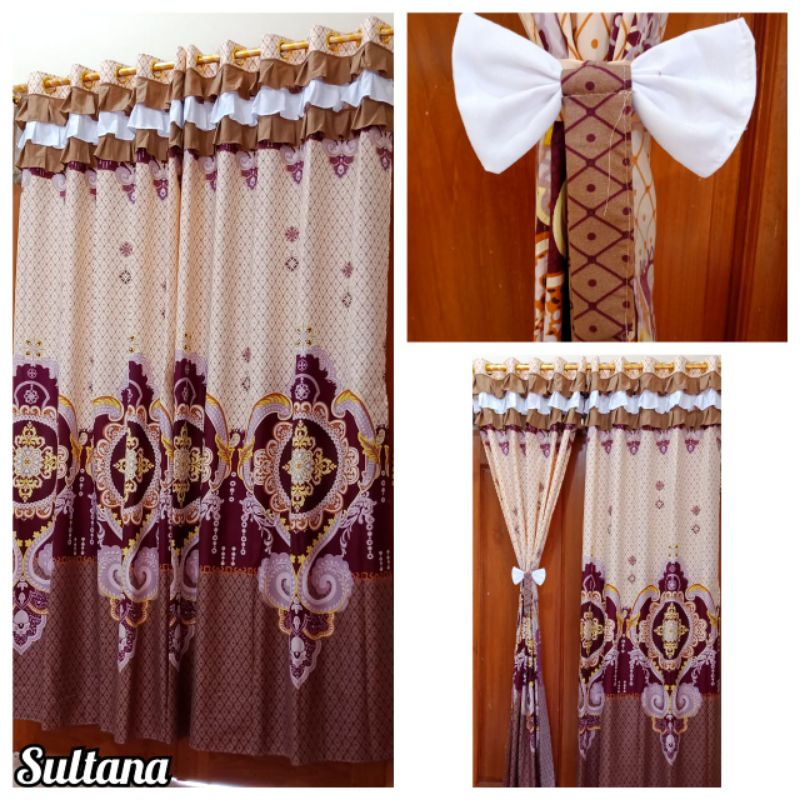 Gorden Poni Susun | Gorden Cantik | Gorden Jendela | Gorden Pintu | Gorden Minimalis | Gorden Susun
