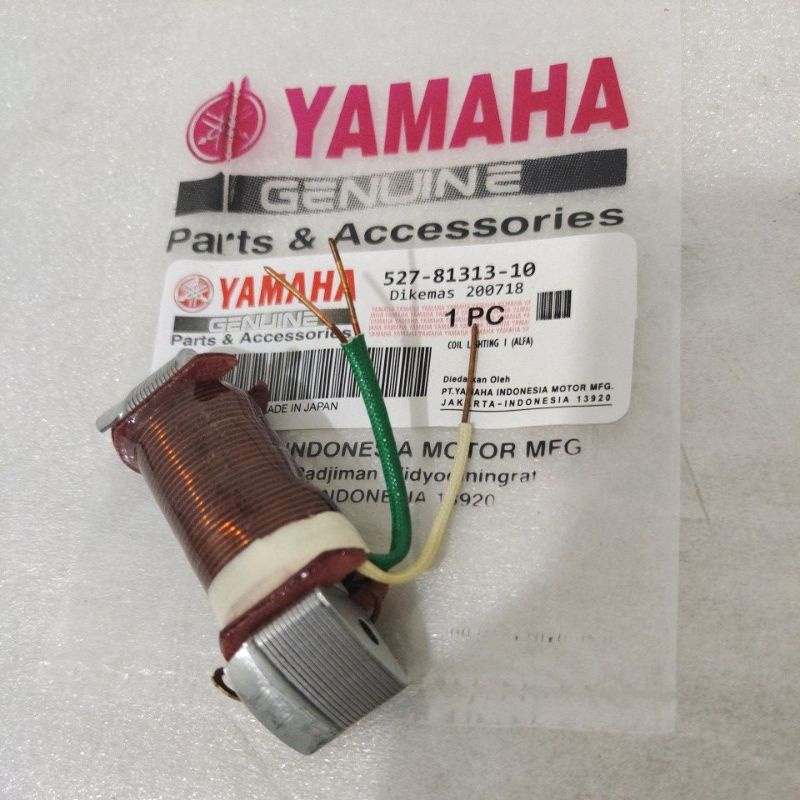 Spull Lampu Yamaha V75 - V80 - v 75 - v 80 ORIGINAL ASLI Distributor Sparepart RPMsemarang