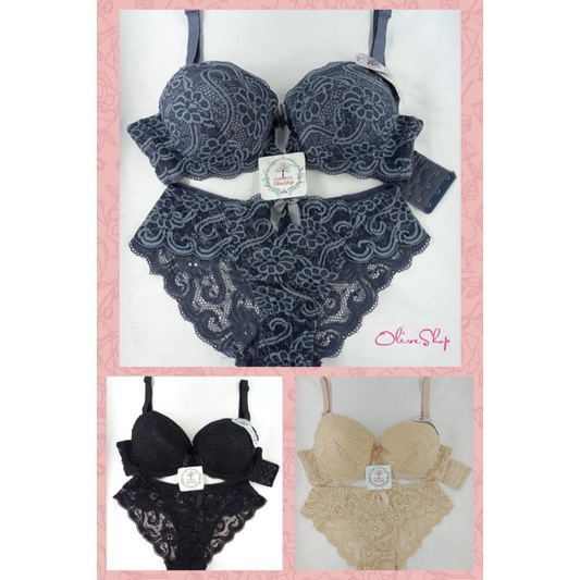 OliveShop ❤️ Set CD Bra Yasimei Mewah Elegan Murah Kode 7772