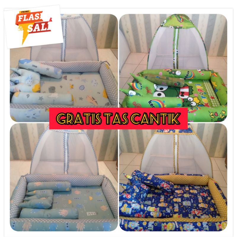 Best Seller Kasur Bayi Kelambu Tenda Murah