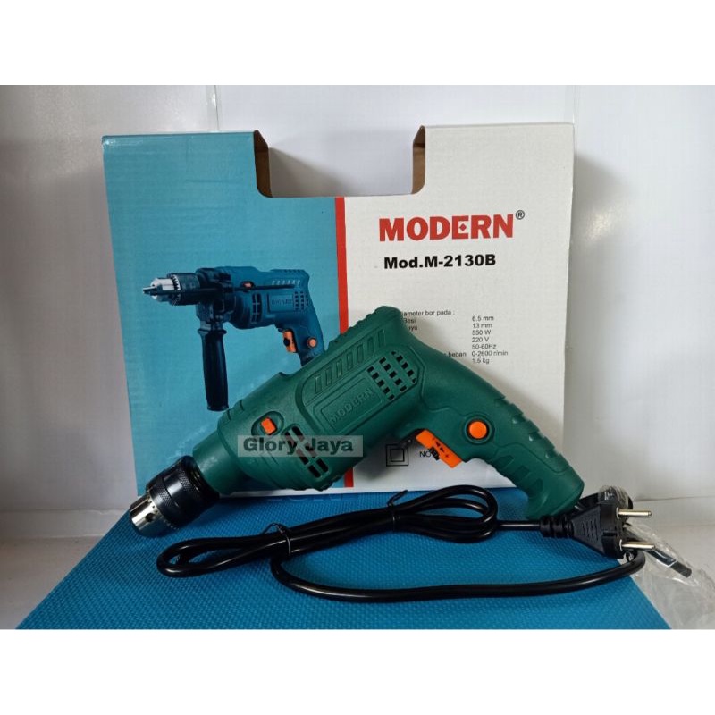 Mesin Bor Beton Electric/ Impact Drill M2130B Modern