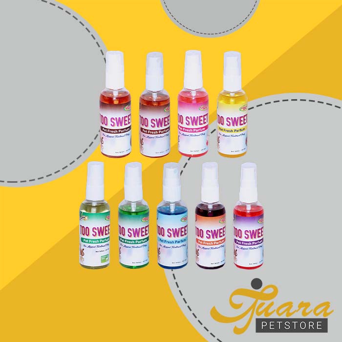Parfum Kucing Aman Anjing kelinci Murah Parfum Hewan Too Sweet 60ML