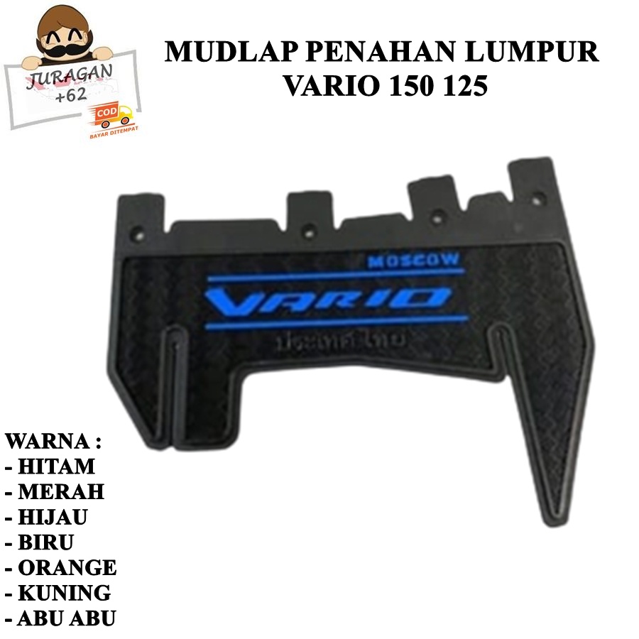 MUDFLAP VARIO 125 150 MUDFLAD KARET PELINDUNG DINAMO