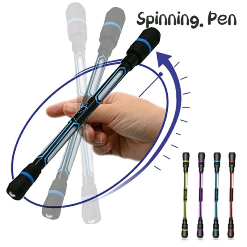 SPINNING PEN / PEN PUTAR / PEN AJAIB / PEN ANTI STRESS / PEN BALANCE BISA PILIH WARNA