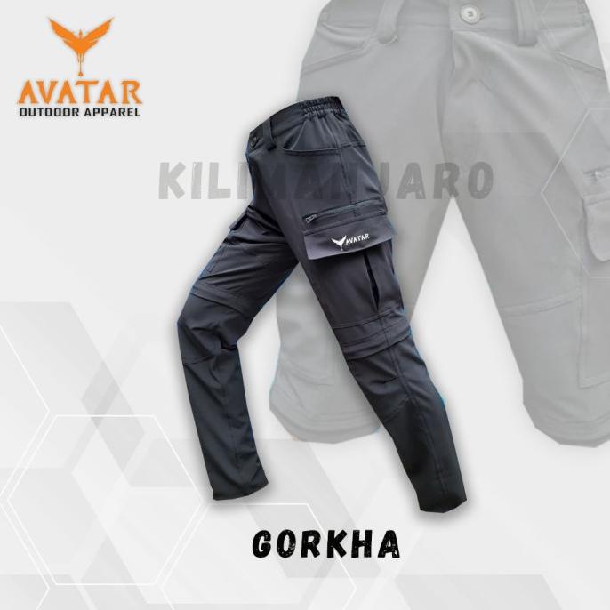 Celana Sambung Outdoor Cargo Kargo Avatar Gorkha TERMURAH DAN TERLARIS