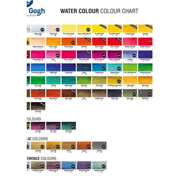 

VAN GOGH WATER COLOUR TUBE 10 ML