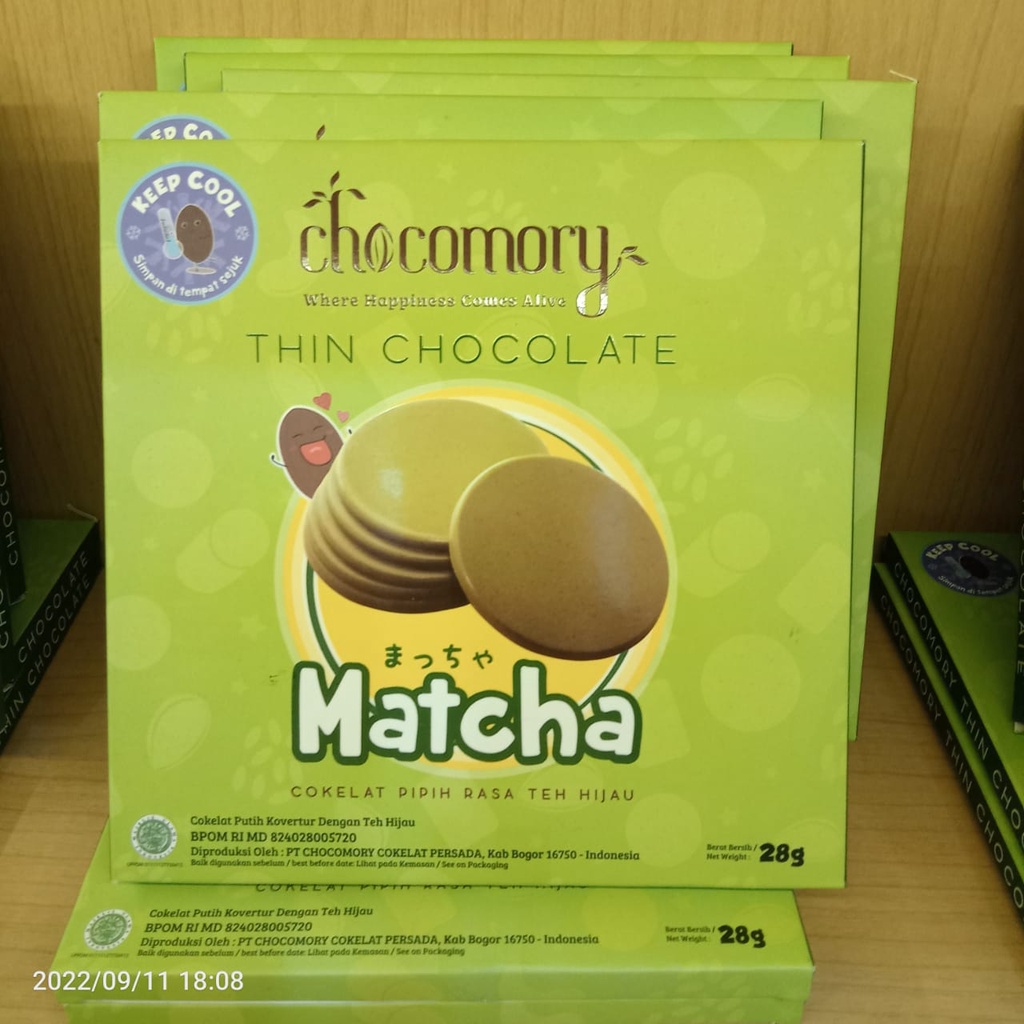 

READY CIKARANG 24 MAY 2025 - CHOCOMORY THIN CHOCOLATE MATCHA OLEH OLEH BANDUNG VIRAL SALE PROMO PAKET HADIAH BOLU CAKE LEGIT PIA ROTI PIE COOKIES PASTRY LAPIS KULINER CEMILAN DESSERT CROISSANT CROFFLE BUTTER SUGAR VIENNOISERIES HITS HYPE CILOK CILOR CIMOL