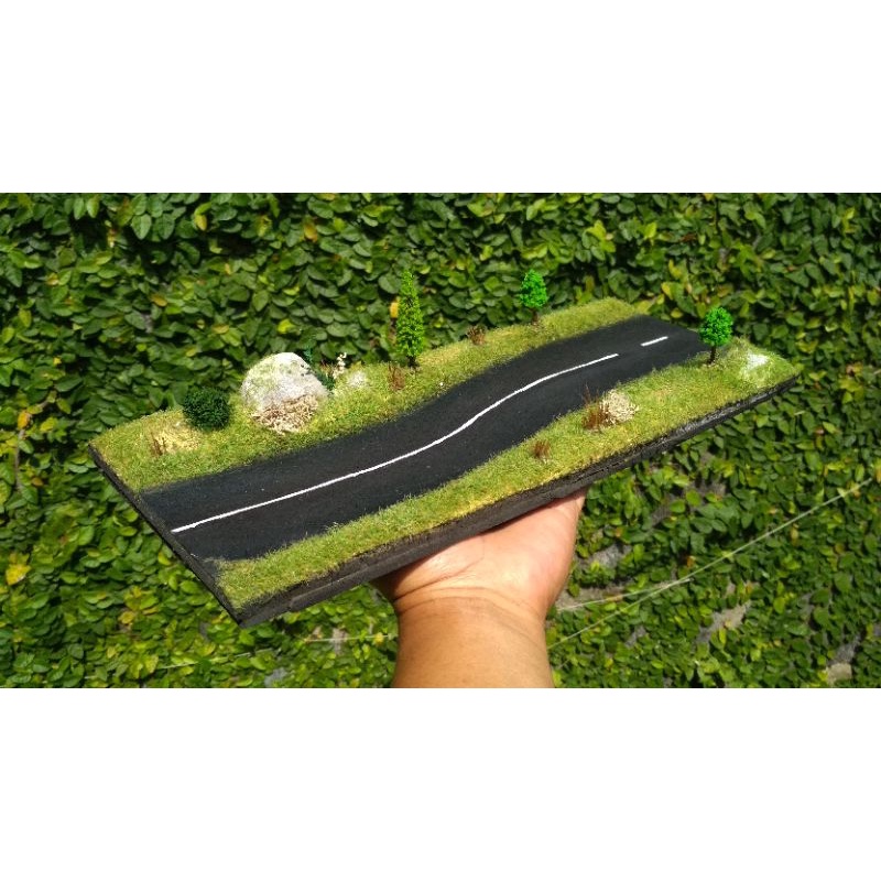 Diorama Diecast Hotwheels Jalan Raya 2