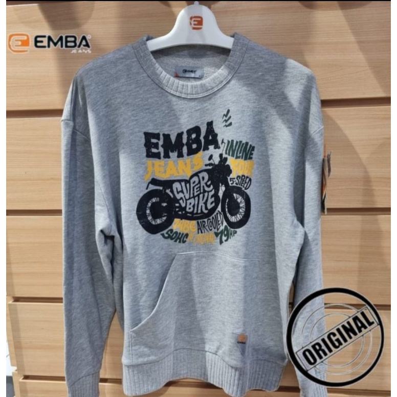 Sweater Pria Merk Emba Jeans