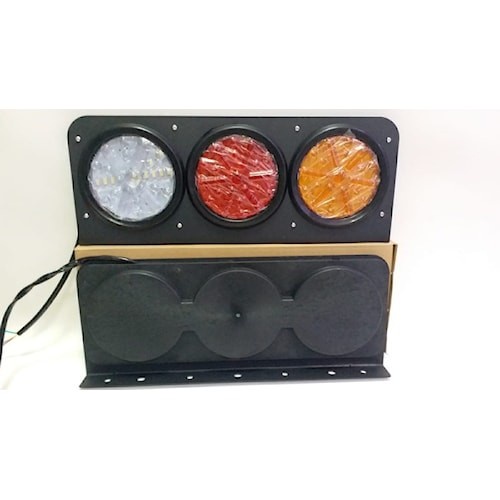 Lampu stoplamp truk lampu belakang truk HINO model bulat 24 volt-A270