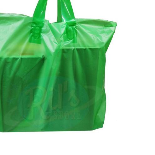 

Kantong Plastik Softhandle 45x51 isi 50Lembar - Shopping Bag Polos - Biru