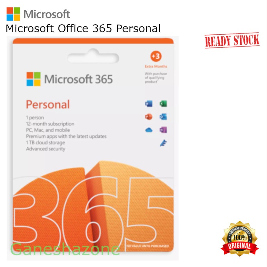 Microsoft Office 365 Personal POSA