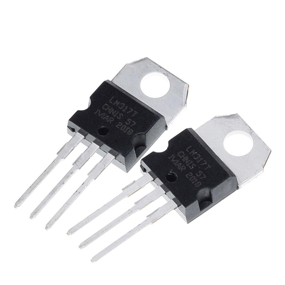 【 ELEGANT 】 Regulator Tegangan 10Pcs LM317T/LM317 1.2V Ke 37V Power Supply