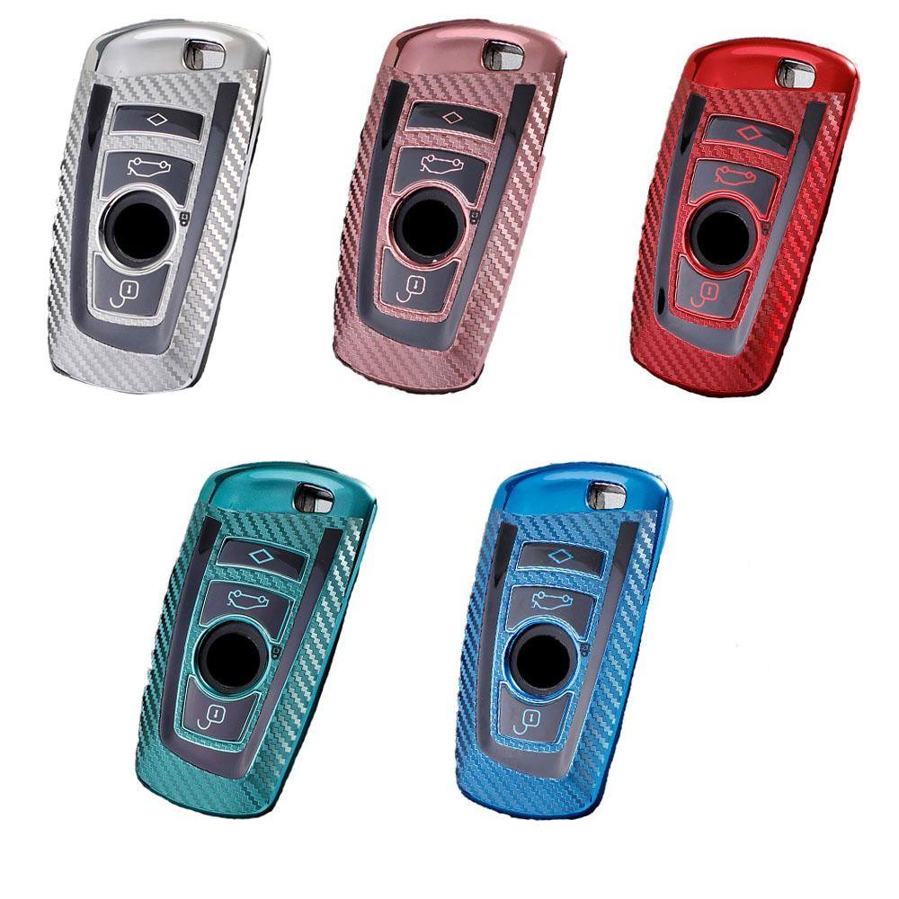 Top Remote Key Case Soft TPU Pelindung Kulit Key Fob Cover