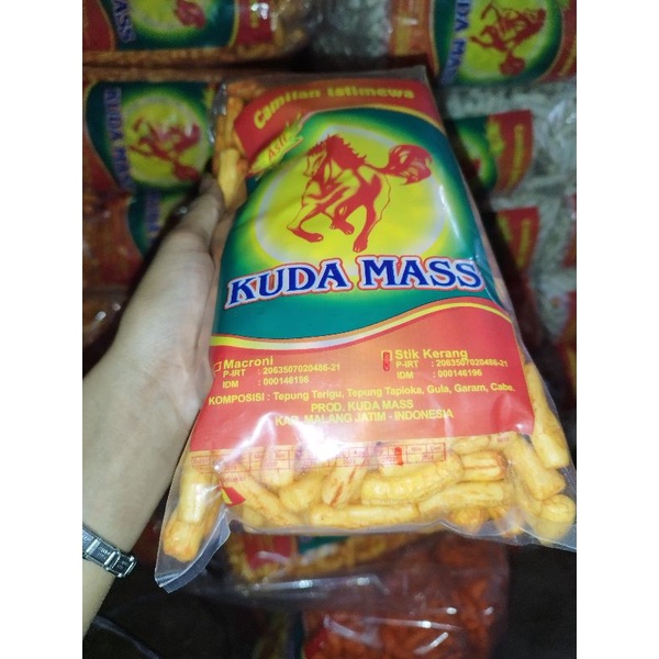 Snack kuda mas gurih renyah