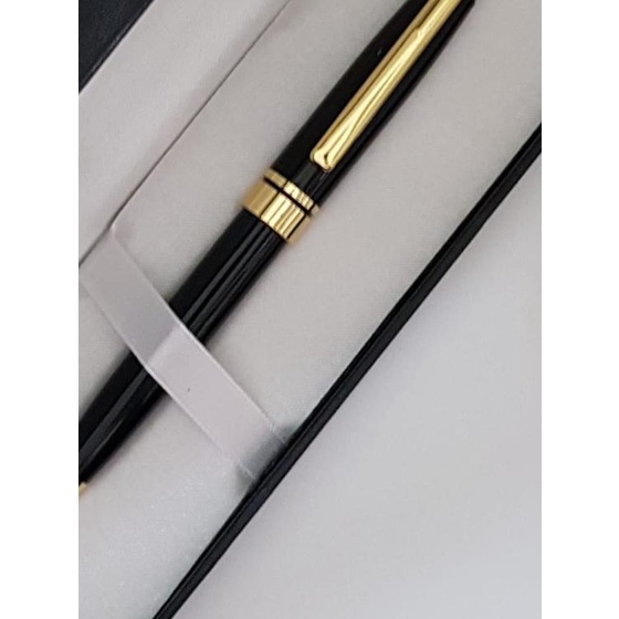 

Pulpen Promosi / Pulpen Elegant Model Montblanc 164 BP LQ Black GT